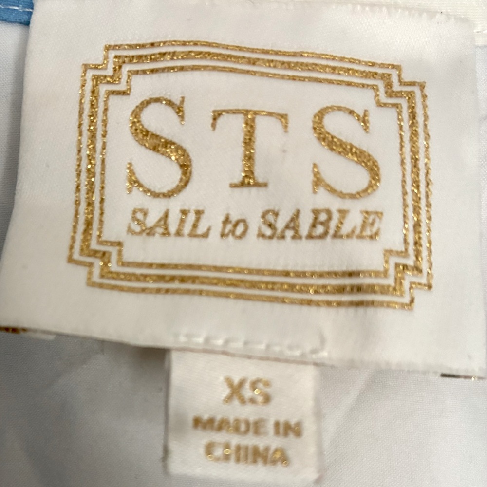 Sail to Sable Blue and White Floral Dress - Picture 6 of 6